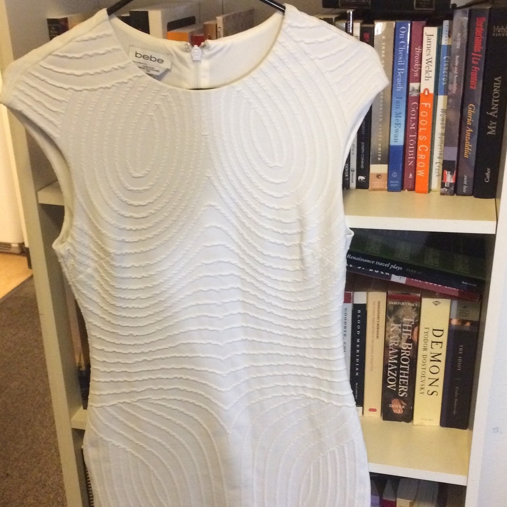 Bebe White Dress